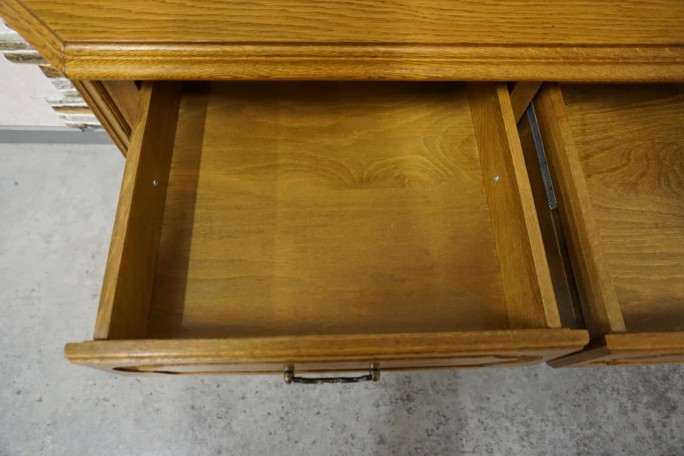 KOMODA DĘBOWA 3 DRZWIOWA SZER. 170 CM