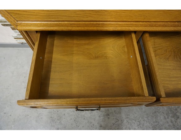 KOMODA DĘBOWA 3 DRZWIOWA SZER. 170 CM