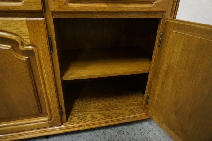 KOMODA DĘBOWA 3 DRZWIOWA SZER. 170 CM