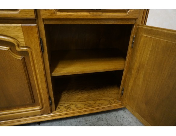 KOMODA DĘBOWA 3 DRZWIOWA SZER. 170 CM