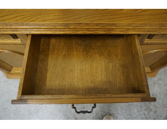 KOMODA DĘBOWA 3 DRZWIOWA SZER. 170 CM