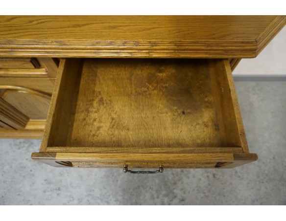 KOMODA DĘBOWA 3 DRZWIOWA SZER. 170 CM