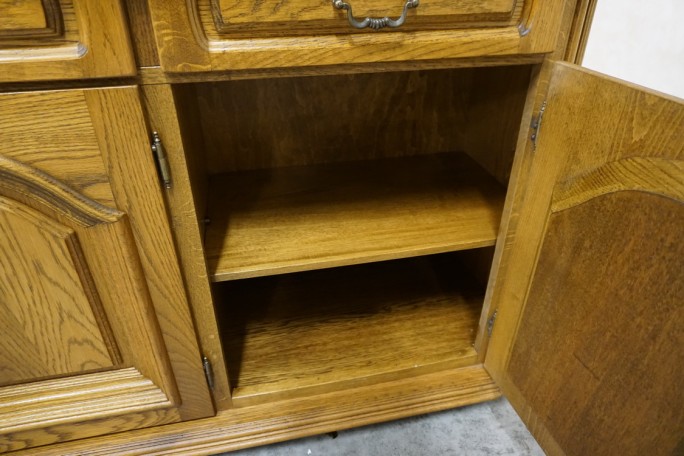 KOMODA DĘBOWA 3 DRZWIOWA SZER. 170 CM