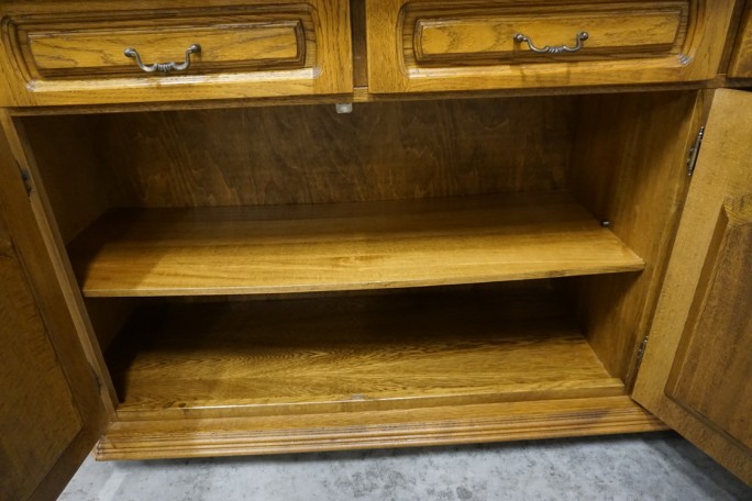 KOMODA DĘBOWA 3 DRZWIOWA SZER. 170 CM