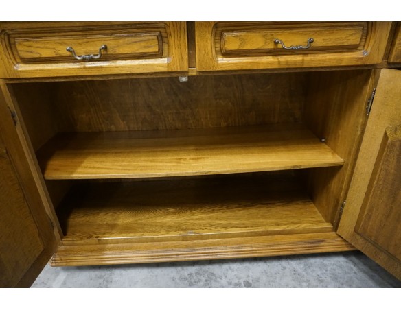 KOMODA DĘBOWA 3 DRZWIOWA SZER. 170 CM