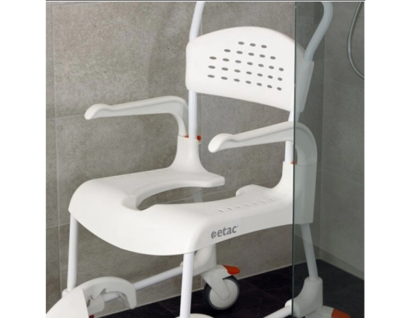 Wózek Sanitarny Krzesło toaletowo - prysznicowy Etac CLEAN 55