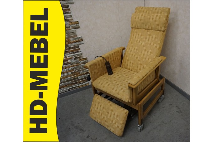 FOTEL WĄSKI 68 CM KRZESŁO ELEKTRYCZNY NA PILOTA...