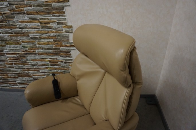 FOTEL SKÓRA NATURALNA ELEKTRYCZNY NA PILOTA...