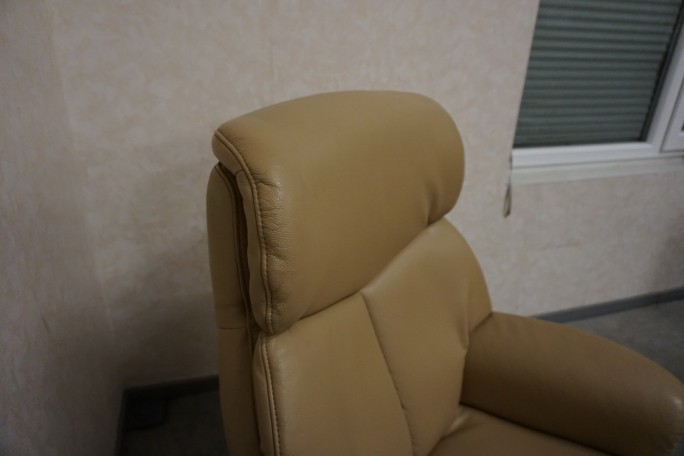 FOTEL SKÓRA NATURALNA ELEKTRYCZNY NA PILOTA...