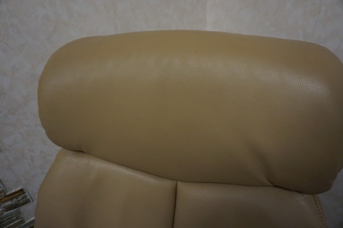 FOTEL SKÓRA NATURALNA ELEKTRYCZNY NA PILOTA...