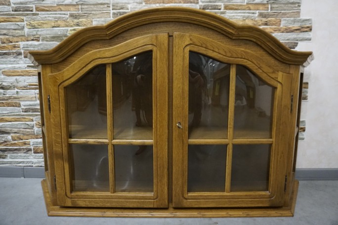 WITRYNKA DĘBOWA 2 DRZWIOWA SZER. 136 CM