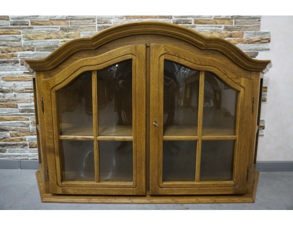 WITRYNKA DĘBOWA 2 DRZWIOWA SZER. 136 CM