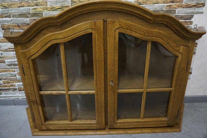 WITRYNKA DĘBOWA 2 DRZWIOWA SZER. 136 CM