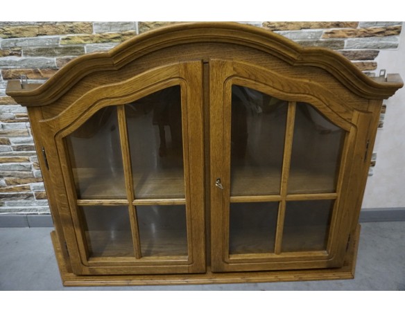 WITRYNKA DĘBOWA 2 DRZWIOWA SZER. 136 CM