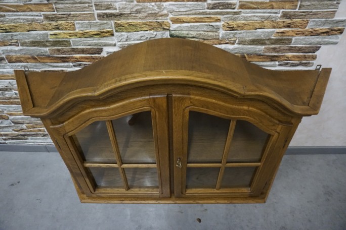 WITRYNKA DĘBOWA 2 DRZWIOWA SZER. 136 CM