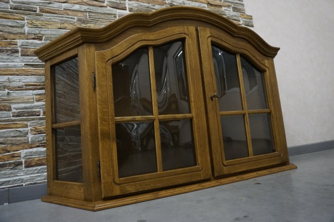 WITRYNKA DĘBOWA 2 DRZWIOWA SZER. 136 CM