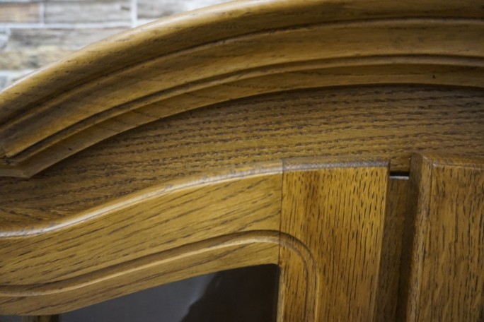 WITRYNKA DĘBOWA 2 DRZWIOWA SZER. 136 CM