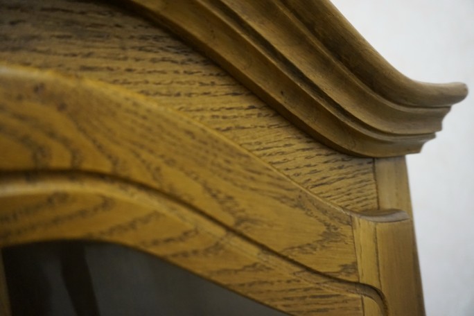 WITRYNKA DĘBOWA 2 DRZWIOWA SZER. 136 CM