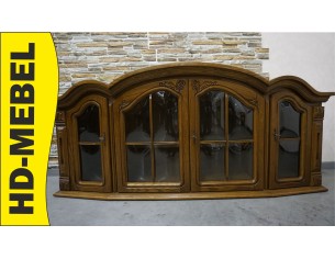 WITRYNA WISZĄCA DĘBOWA 2 DRZWIOWA SZER. 175 CM