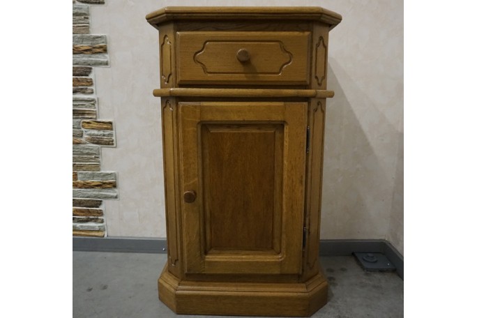 KOMODA KOMÓDKA DĘBOWA MAŁA SZER. 52 CM