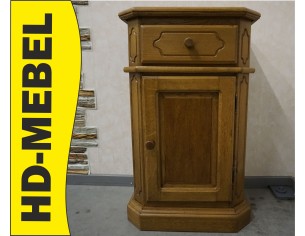 KOMODA KOMÓDKA DĘBOWA MAŁA SZER. 52 CM