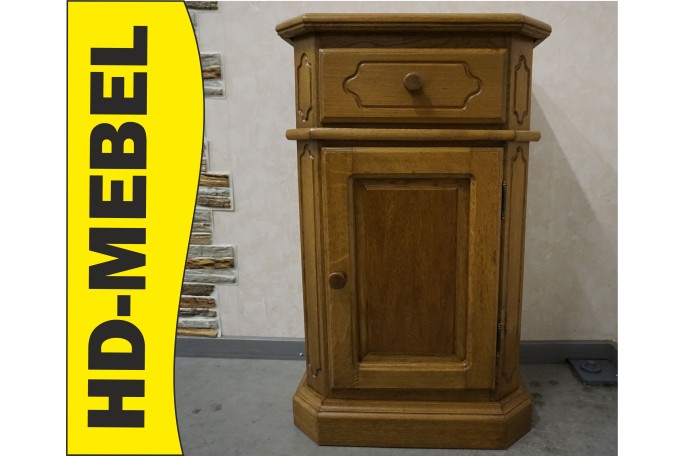 KOMODA KOMÓDKA DĘBOWA MAŁA SZER. 52 CM