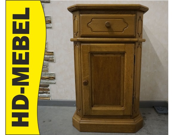 KOMODA KOMÓDKA DĘBOWA MAŁA SZER. 52 CM