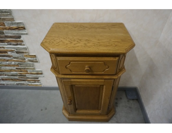 KOMODA KOMÓDKA DĘBOWA MAŁA SZER. 52 CM