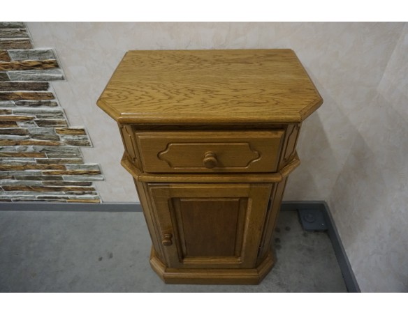 KOMODA KOMÓDKA DĘBOWA MAŁA SZER. 52 CM