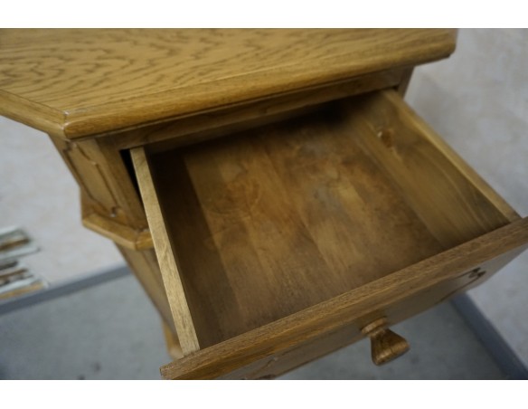 KOMODA KOMÓDKA DĘBOWA MAŁA SZER. 52 CM