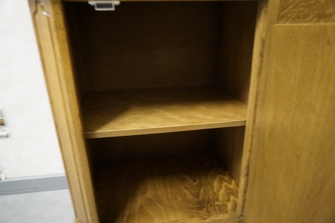 KOMODA KOMÓDKA DĘBOWA MAŁA SZER. 52 CM