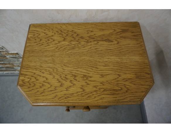 KOMODA KOMÓDKA DĘBOWA MAŁA SZER. 52 CM