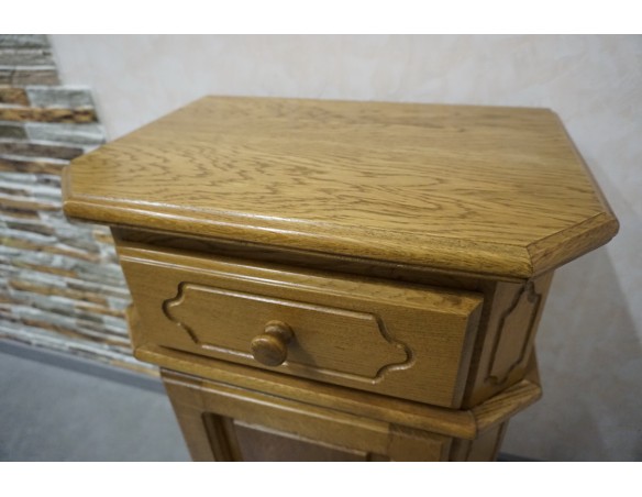 KOMODA KOMÓDKA DĘBOWA MAŁA SZER. 52 CM