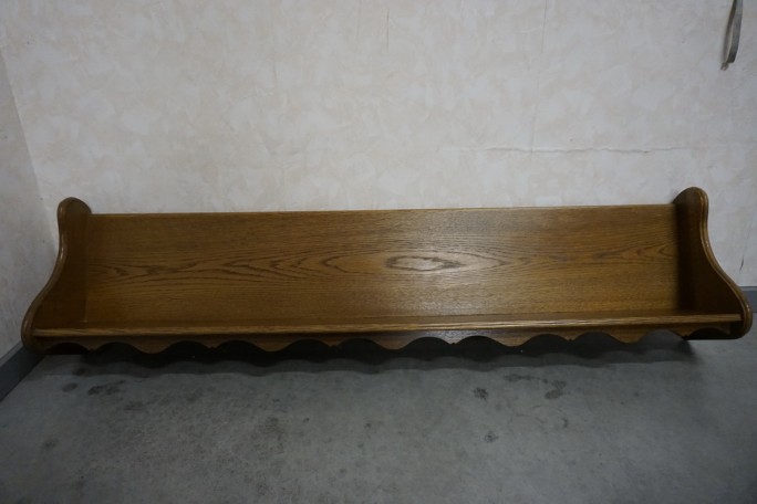 PÓŁKA DĘBOWA DŁUGA SZER. 135 CM