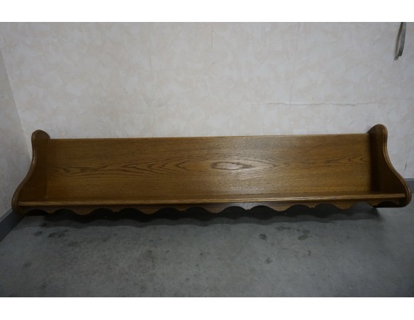 PÓŁKA DĘBOWA DŁUGA SZER. 135 CM