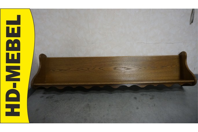 PÓŁKA DĘBOWA DŁUGA SZER. 135 CM