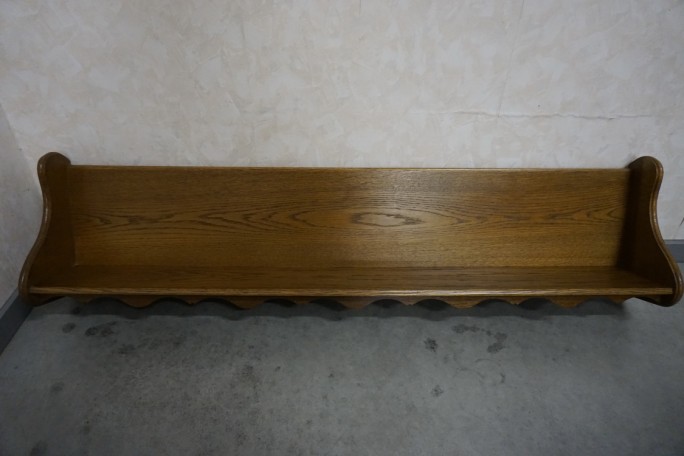 PÓŁKA DĘBOWA DŁUGA SZER. 135 CM