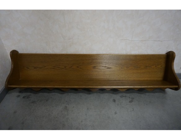 PÓŁKA DĘBOWA DŁUGA SZER. 135 CM