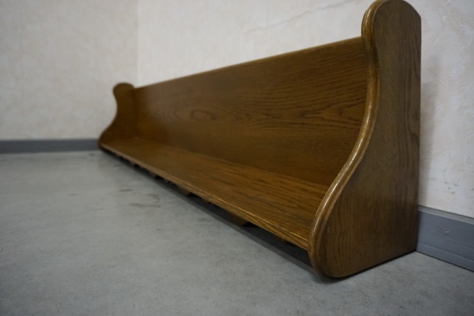 PÓŁKA DĘBOWA DŁUGA SZER. 135 CM