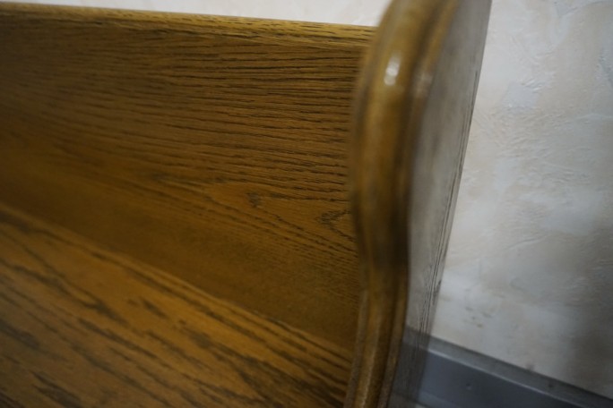 PÓŁKA DĘBOWA DŁUGA SZER. 135 CM