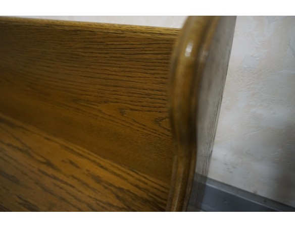 PÓŁKA DĘBOWA DŁUGA SZER. 135 CM