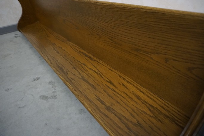 PÓŁKA DĘBOWA DŁUGA SZER. 135 CM