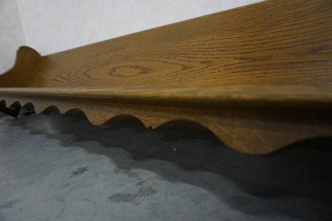 PÓŁKA DĘBOWA DŁUGA SZER. 135 CM