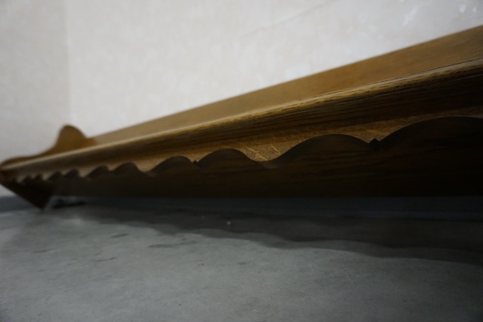 PÓŁKA DĘBOWA DŁUGA SZER. 135 CM