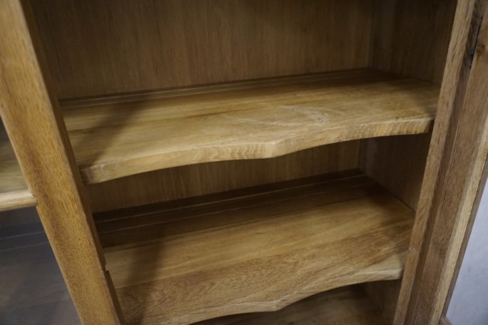 WITRYNA Z KOMODĄ LITY DĄB SZER. 134 CM