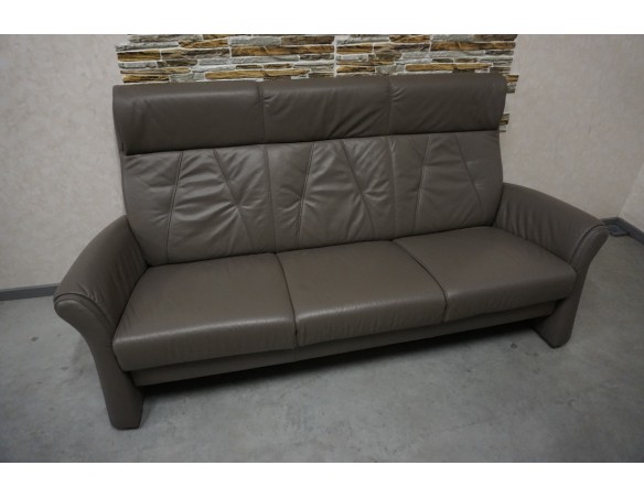 SOFA 3 OSOBOWA SKÓRA NATURALNA SZER. 205 CM