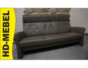 SOFA 3 OSOBOWA SKÓRA NATURALNA SZER. 205 CM