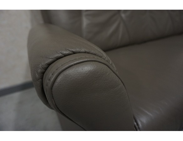 SOFA 3 OSOBOWA SKÓRA NATURALNA SZER. 205 CM