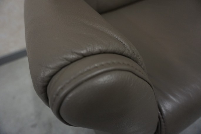 SOFA 3 OSOBOWA SKÓRA NATURALNA SZER. 205 CM