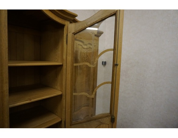 WITRYNA Z KOMODĄ LITY DĄB Z LITEGO DĘBU SZER. 275 CM